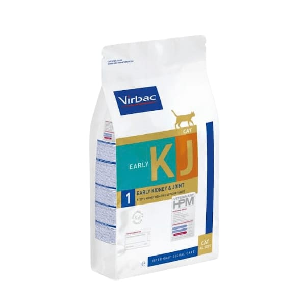 Virbac Kidney & Joint Early Care 1 veterinārā kaķu barība nierēm 1.5 kg